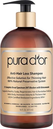 PURA D’OR Argan Oil Shampoo- hair growth shampoo
