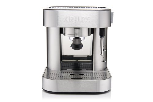 The KRUPS XP601050 Manual Pump Espresso Machine