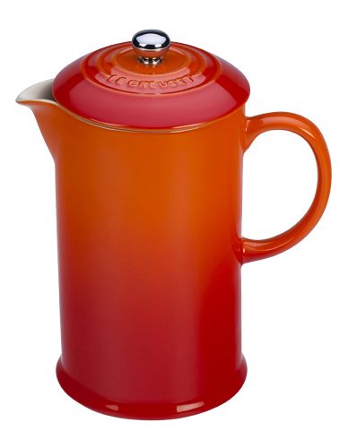 The Le Creuset Stoneware French Press- French Press Coffee Makers