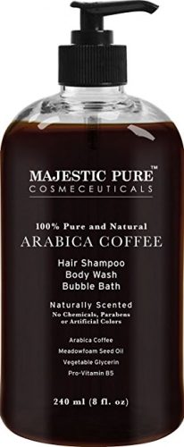 The Majestic Pure Arabica Coffee Hair Shampoo- hair growth shampoo