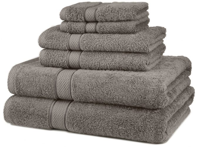 The Superior Egyptian Cotton 6-piece Towel Set- bath towels