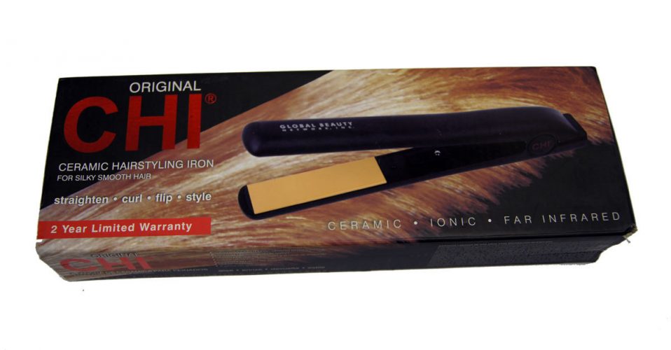 CHI Original Pro 1” Ceramic Ionic Tourmaline Flat Iron Hair Straighteners