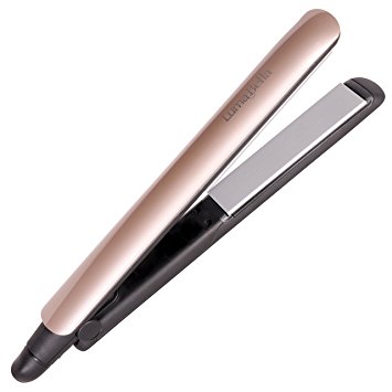 LumaBella Dual Touch Styler Hair Straightener, Flat Iron, 1-Inch - Hair Straightener