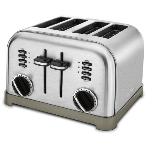 Cuisinart CPT-180 Metal Classic 4-Slice Toaster, Brushed Stainless - Slice Toaster