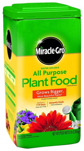 Miracle-Gro 1001233 All Purpose Plant Food – 5 Pound