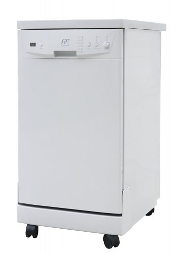 SPT SD-9241W Energy Star Portable Dishwasher, 18-Inch, White - Countertop Dishwasher