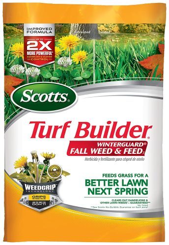 Scotts 50250 Turf Builder Winter Guard Fall Weed and Feed Fertilizer