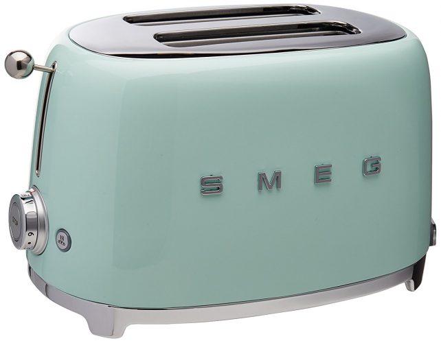 Smeg 2-Slice Toaster-Pastel Green - Slice Toaster