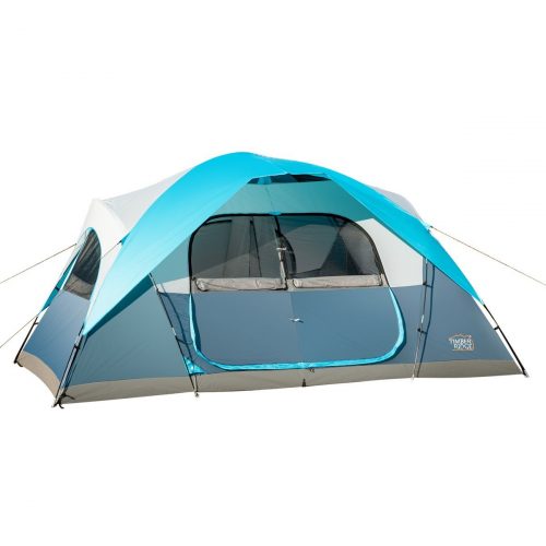 Timber Ridge Large Family Tent for Camping with Carrying Bag, 2 Rooms - best family tents