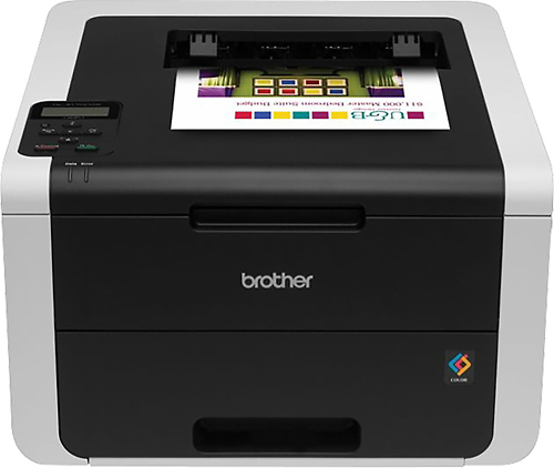The Brother HL-3170CDW Digital Color Printer with Wireless Networking and Duplex, Amazon Dash Replenishment Enabled - best color laser printers
