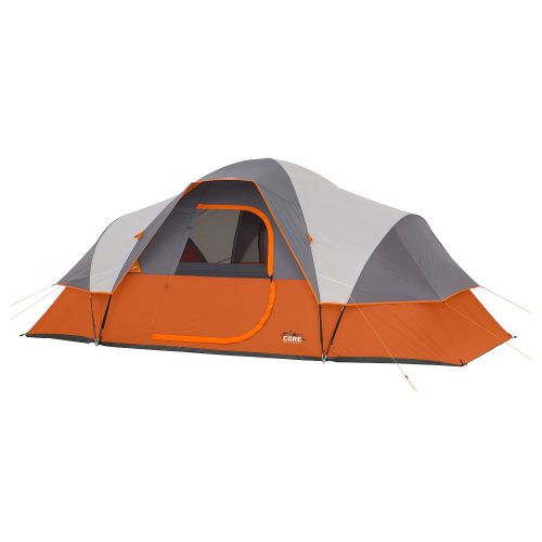 CORE 9 Person Extended Dome Tent - 16' x 9' - best family tents