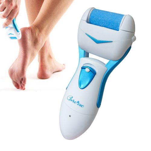 Care me Powerful Electric Foot Callus Remover Rechargeable -Top Rated Electronic Pedicure Foot File Removes Dry, Dead, Hard, Cracked Skin & Calluses- Best Foot Care Tool for Soft, Smooth Feet  - Foot Callus Removers
