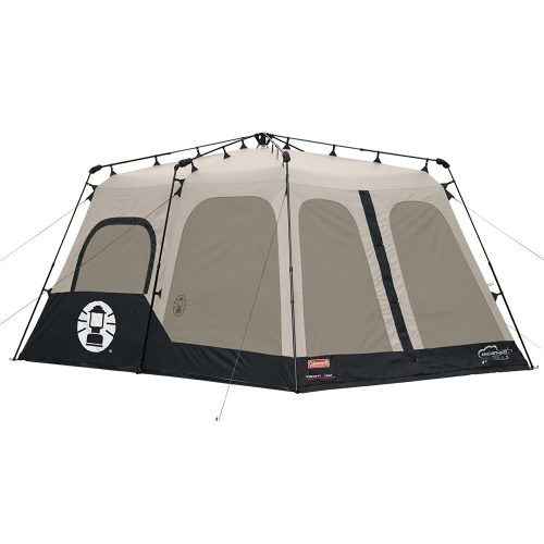 Coleman 2000018295 8-Person Instant Tent, Black (14x10 Feet) - best family tents