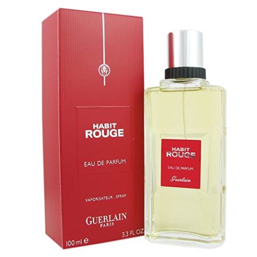 Guerlain Habit Rouge Eau de Parfum Spray for Men, 3.3 Ounce - long lasting colognes