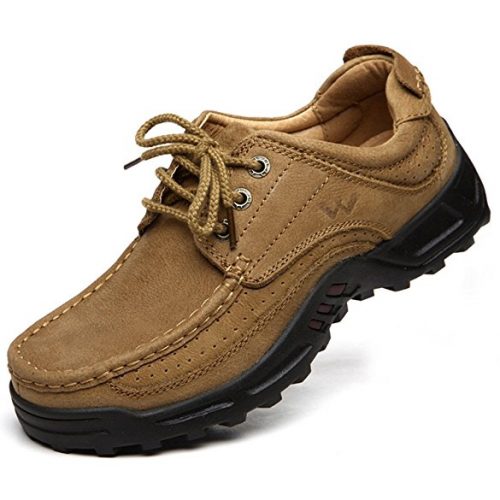 Men’s Casual Walking Shoes Made with Superior Leather - Perfect for Outdoor Activities, Work, Play, Hiking and Formal Occasions - Breathable Sports Lace uploaded with Fashion - walking shoes
