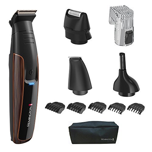 Remington PG6170 The Crafter Beard Boss Style and Detail Kit with Titanium-Coated Blades - Men Body Hair Trimmer