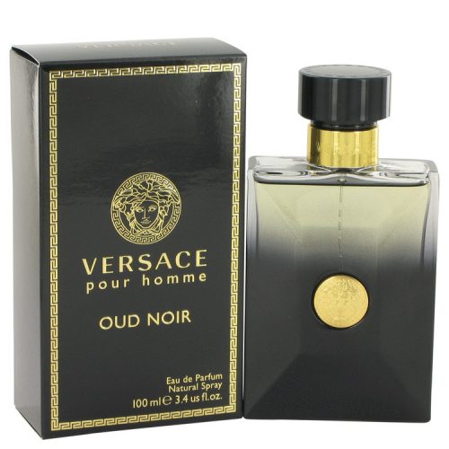 Versace Oud Noir Eau De Parfum Spray For Men 100Ml/3.4Oz - long lasting colognes