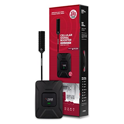 weBoost Drive 4G-X OTR Cell Phone Signal Booster Trucker Kit – Enhance Your Signal up to 32x. Can Cover up to 4 Devices - Cell Phone Signal Boosters