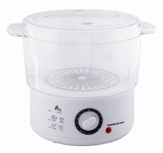 Ovente FS53W 7.5-Quart 3-Tier Electric Vegetable and Food Steamer, White - Electric Food Steamers