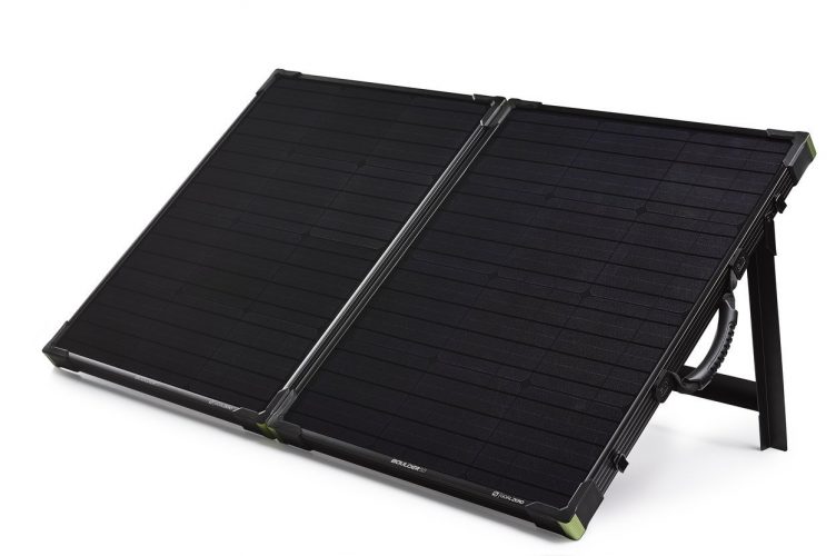 Goal Zero Boulder 100 Briefcase, 100 Watt Monocrystalline Solar Panel - Monocrystalline Solar Panels