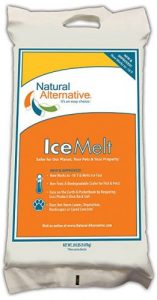 Natural Alternative® Ice Melt Another NATURLAWN® Product - 20 Lb Bag - Safer for Pets, Property & the Environment - Ice Melters