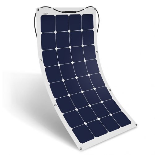 Suaoki 100W 18V 12V Solar Panel Charger SunPower Cell Ultra Thin Flexible - Monocrystalline Solar Panels
