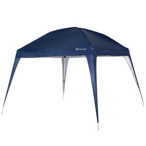 POP-UP CANOPY TENT WITH SLANT LEGS FROM FREELAND (BASE: 10 X 10FT, CANOPY: 8 X 8 FT) - Tents