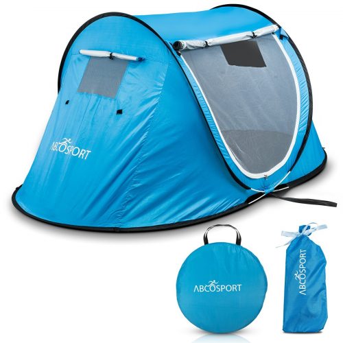 POP-UP TENT, CABANA BEACH TENT, AUTOMATIC INSTANT PORTABLE, UP TO 2 PEOPLE - Tents