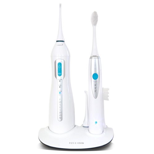 Poseidon Oral Irrigator and Sonic Toothbrush Inductive Charging Combo Set - Oral Irrigators 