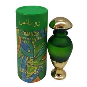 Romance Roll-on - Arabian Designer Essential Perfume Oil Fragrance - Long Lasting Attar / Itar / Ittar - Alcohol Free - for Men and Women - Hombre y Mujer - Exquisite glass bottle Roller - Men’s Lasting Perfumes