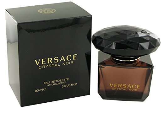VERSACE CRYSTAL NOIR BY VERSACE FOR WOMEN- 3 OUNCES EDT - WOMEN’S LASTING PERFUMES