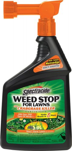 WEED STOP FOR LAWNS PLUS CRABGRASS KILLER CONCENTRATE (PACK OF SIX, HG-95703) FROM SPECTRACIDE - Weed killer