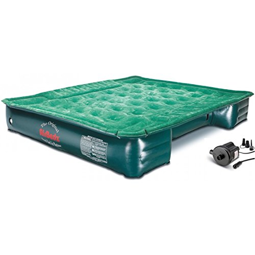 AirBedz Lite (PPI PV202C) Full-Size Short and Long 6'-8' Truck Bed Air Mattress with DC Corded Pump (76"x63"x12" Inflated)