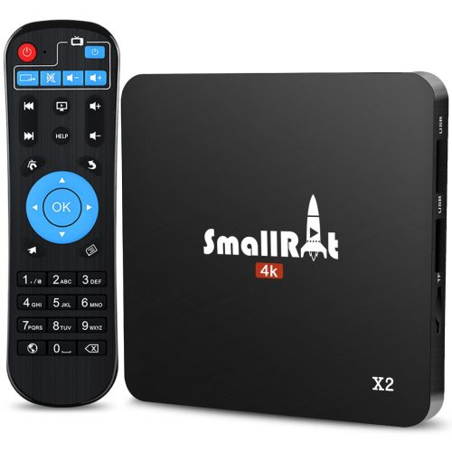 SMALLRT X2 Smart Box with Amlogic S905X Quad Core Wifi Android Box Supports 4K UHD Playing