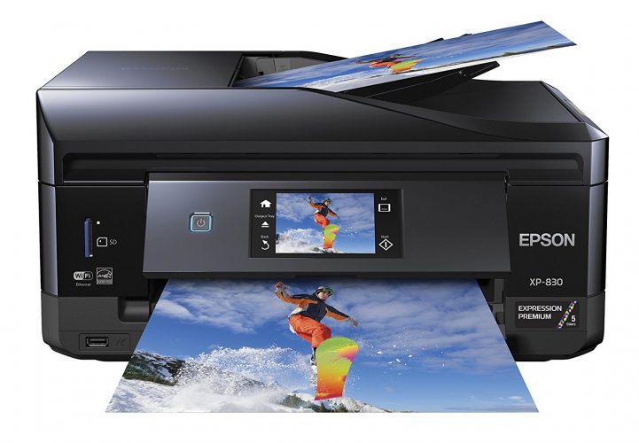 Epson XP-830 Wireless Color Photo Printer