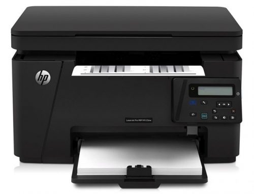 HP LaserJet Pro M125nw All-in- One Wireless Laser Printer (CZ173A) - All in One Printers