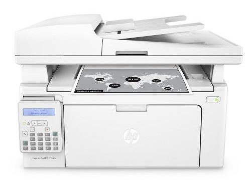 HP LaserJet Pro M130fn All-in- One Laser Printer with print security