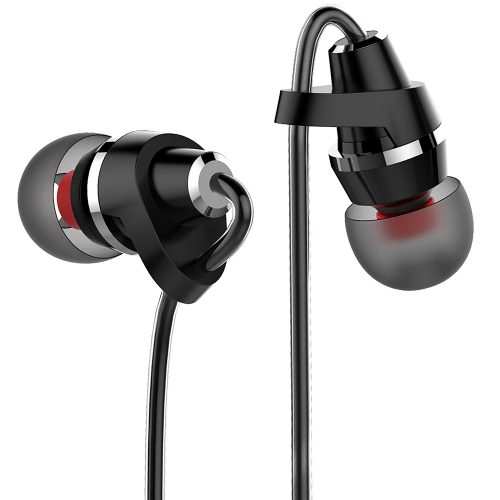 BYZ In-Ear Earbuds Sports Headphones Wired Earphones with Microphone