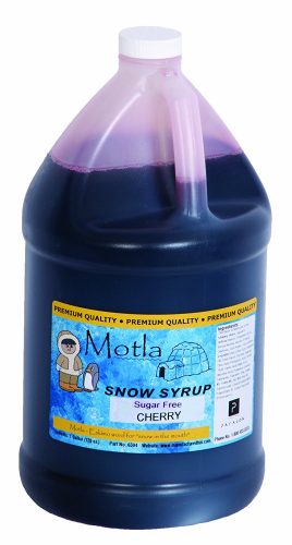 Paragon Motla Premium Sugar-Free Sno-Cone and Shaved Ice Syrup