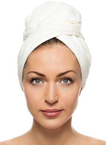 Comfy Towels Hair Towel Turban Wrap, Quick Dry Microfiber Hair Drying Towel Twist - hair drying towels
