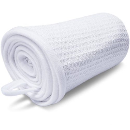Microfiber - For Fast, Safe & Frizz-free Drying - Premium Large, Compact, Lightweight and Absorbent - One Size Fits All – White