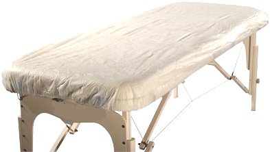 Therapist’s Choice® "Waterproof" Fitted Disposable Massage Table Sheet, 10pcs per package