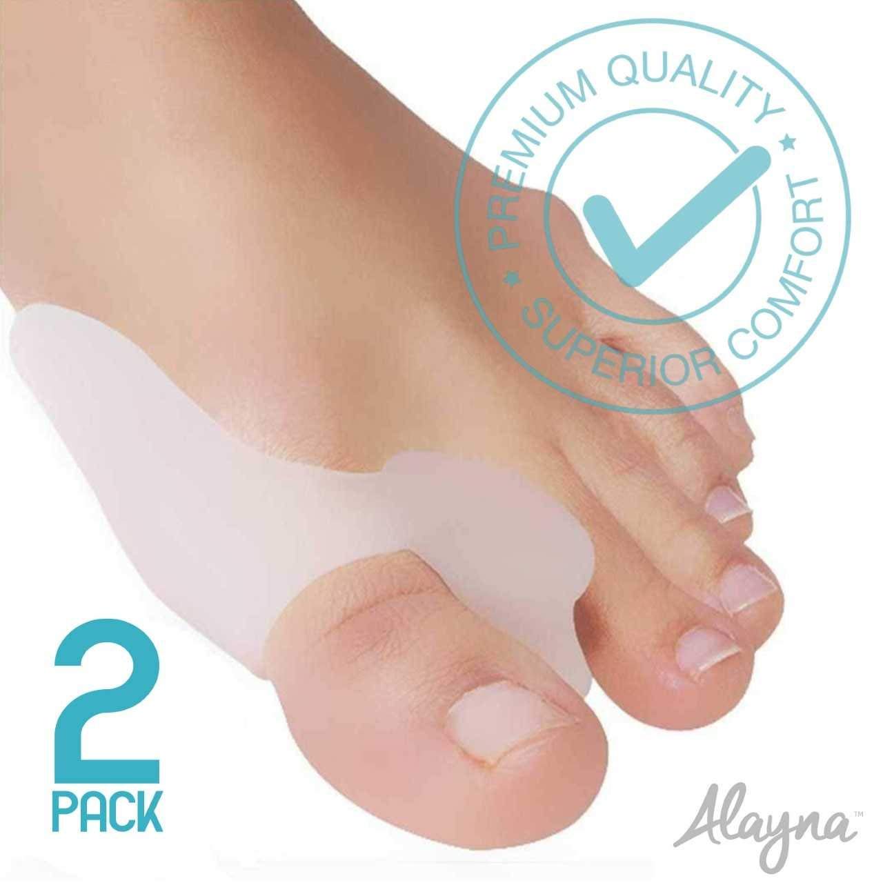 Bunion Corrector and the Bunion Relief Gel Toe separator