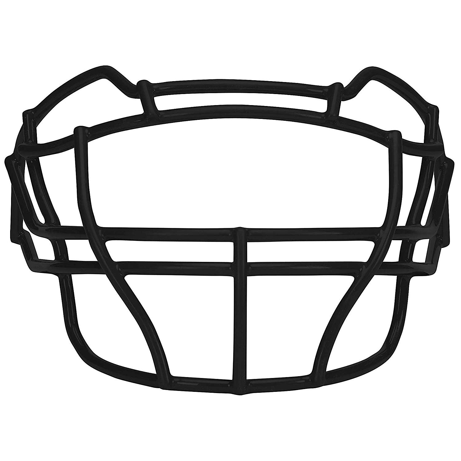 Carbon Steel Football Faceguard, White- Schutt Sports - Football Masks