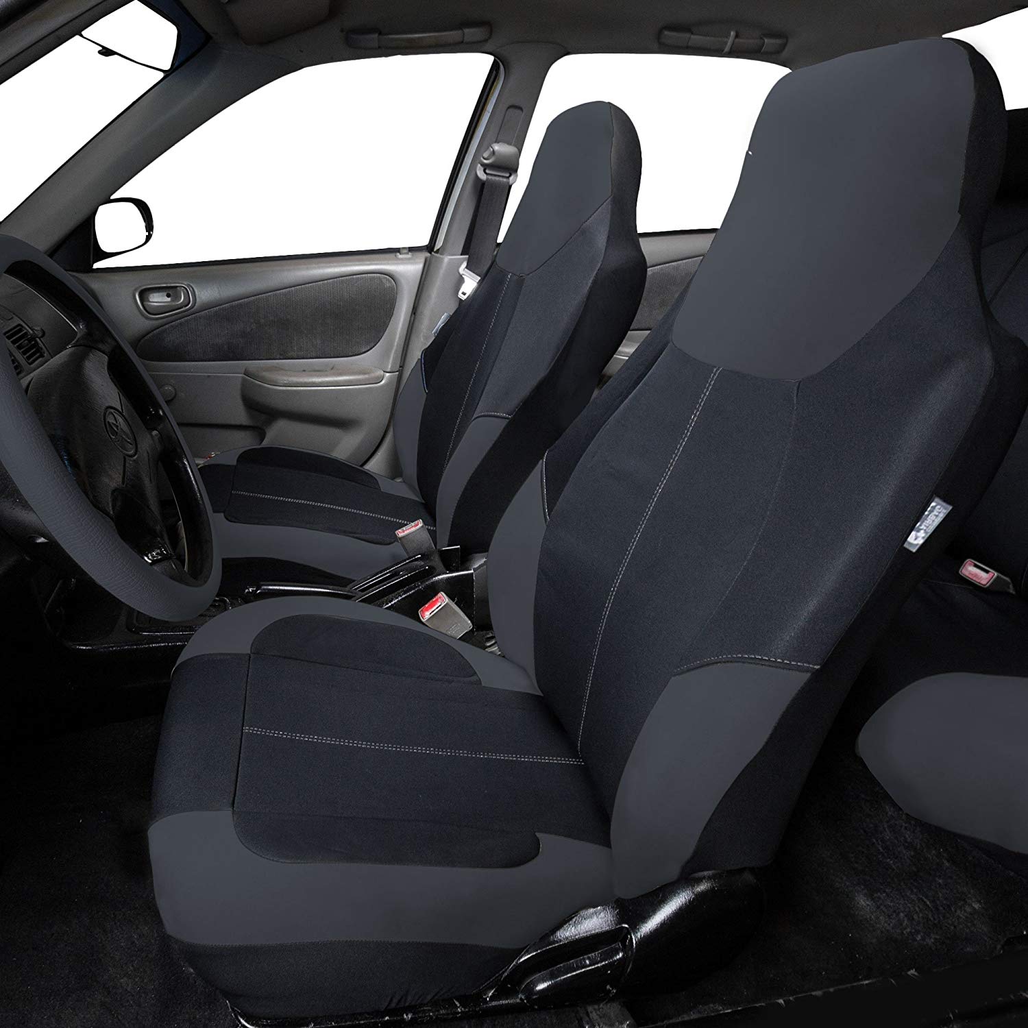FH Group FB116 Black 115 Neoprene [Neo-Modern] Seat Cover