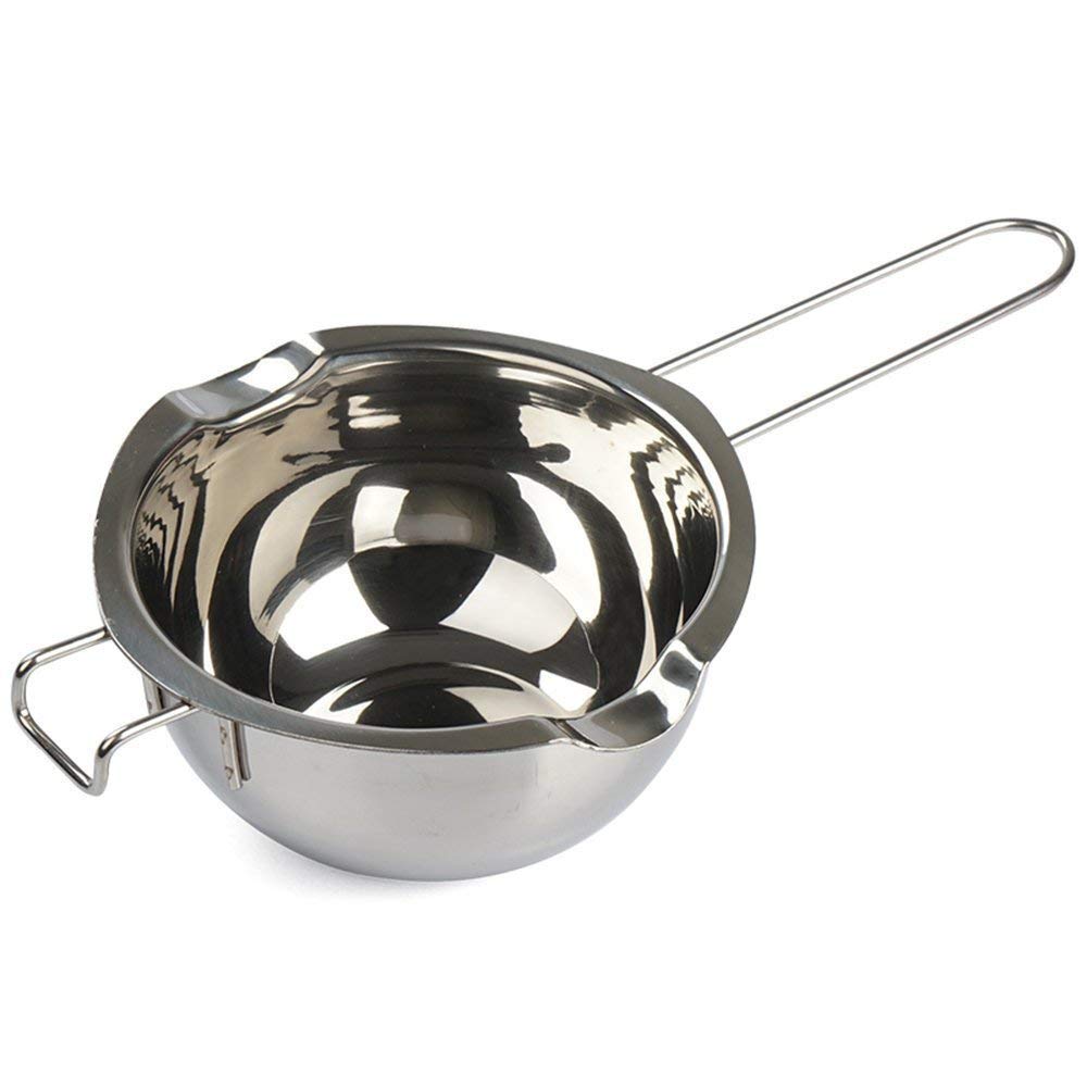 Stainless Universal Double Boiler，Baking Tools，Melting Pot for Butter Chocolate Cheese Caramel(18/8 Steel)