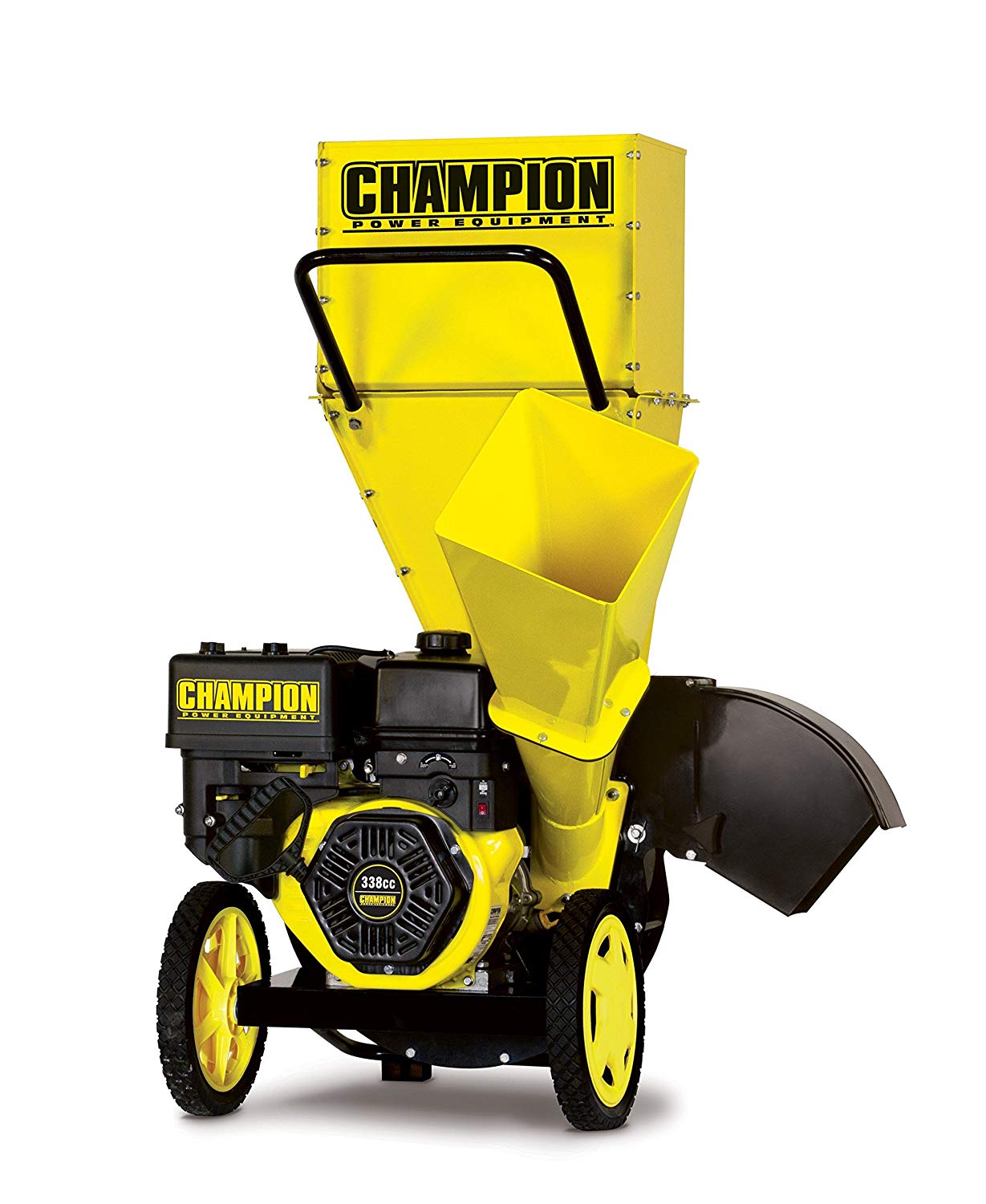 Champion 3-Inch Portable Chipper-Shredder with Collection Bag - chipper shredders