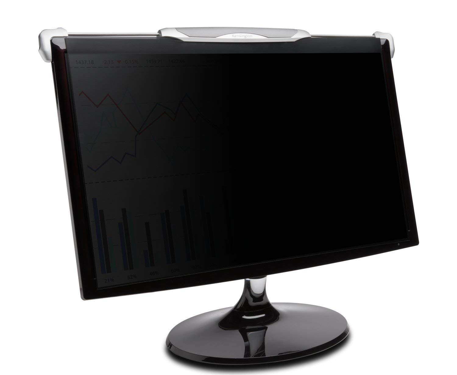 Kensington FS240 Snap2 Privacy Screen for 22-Inch to 24-Inch Widescreen 16:10 and 16:9 Monitors (K55315WW)
