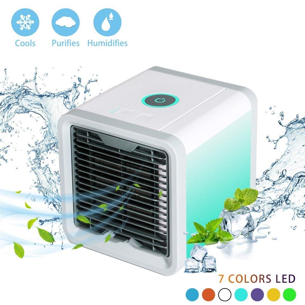 Rxment Portable Air Conditioner Portable - The Quick & Easy Way to Cool Any Space, As Seen On TV, Artic Air Personal Air Cooler, Cooling Fan, Personal Air Conditioner, Evaporative Cooler, Swamp Cooler - Tent Air Conditioner