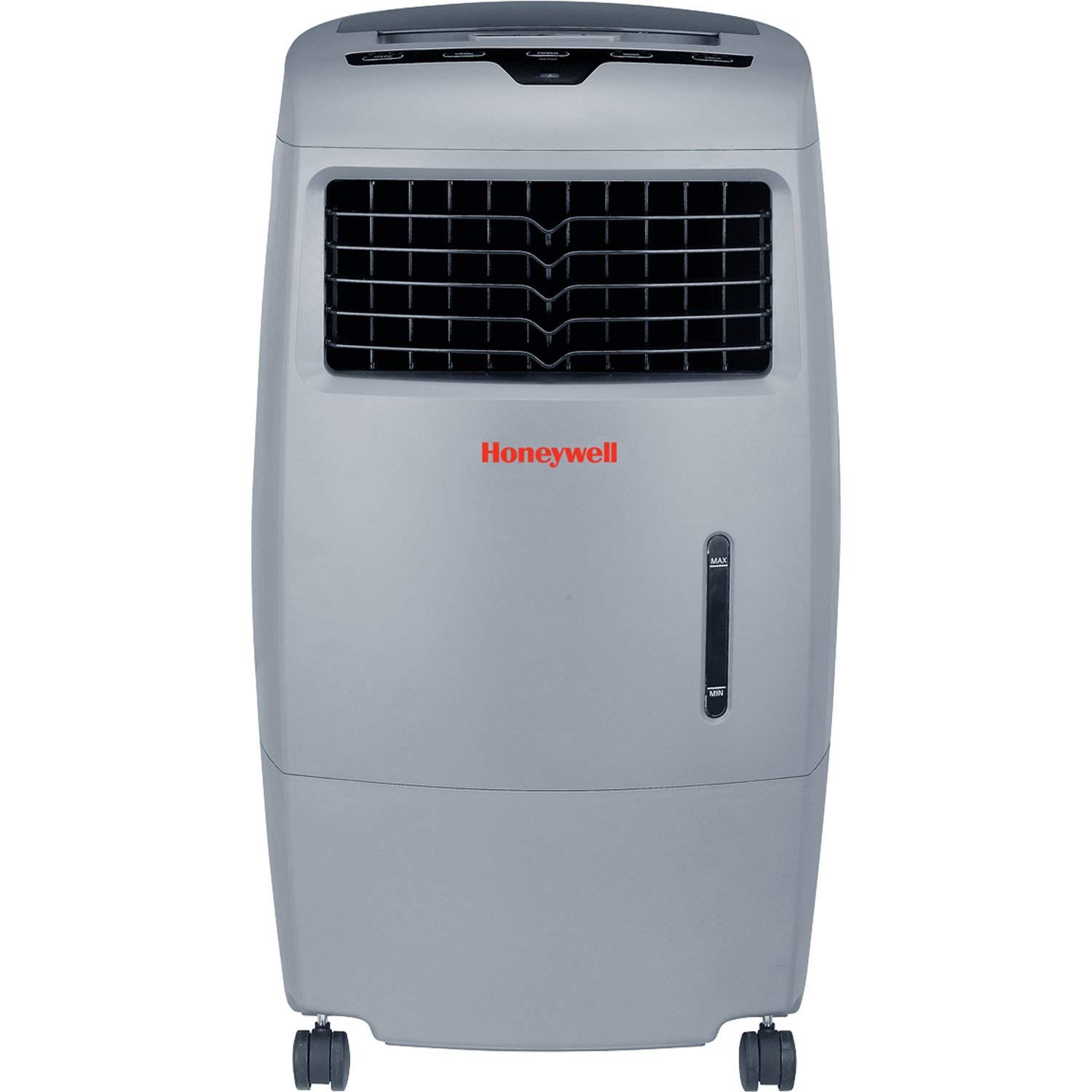 Honeywell 500 CFM Indoor Outdoor Portable Evaporative Cooler Fan & Humidifier, Washable Dust Filter & Remote Control, CO25AE